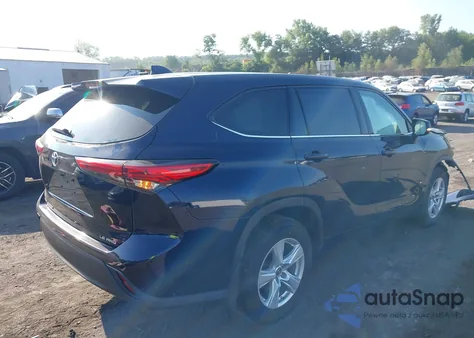 2020 Toyota Highlander Le из США, поврежденный, VIN 5TDBZRBH8LS032542